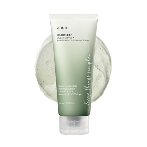 ANUA Heartleaf Quercetinol Pore Deep Cleansing Foam